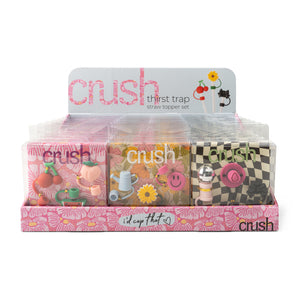 Crush Thirst Trap Straw Topper Set