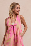 All Checked Out Gingham Romper
