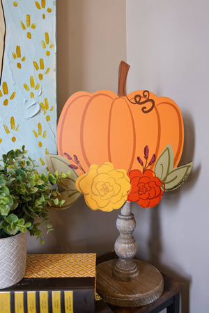 Dee's Pumpkin 12" Doodles By Rebekah Topper