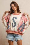 Freedom Stitch Patchwork Top
