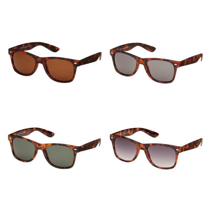 Blue Gem Classic Brown Sunglasses