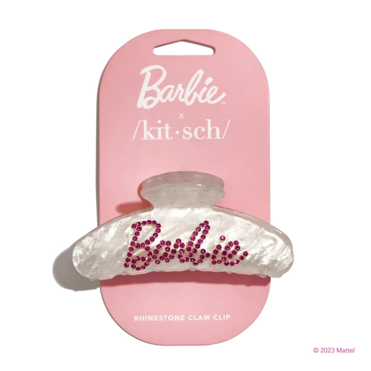 Barbie Kitsch Rhinestone Claw Clip