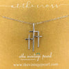 At The Cross Sterling Silver Necklace