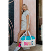 DANCE Aqua Katydid Weekender Bag