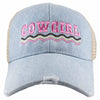 Cowgirl Denim Trucker Hat