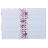 I Know The Plans Jer. 29:11 Pink Floral Wirebound Journal