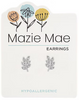 CZ Branch Stud Silver Mazie Mae Earrings