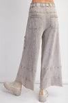 Any Direction Rolling Stone Mineral Washed Wide Leg Pants