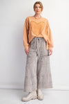 Any Direction Rolling Stone Mineral Washed Wide Leg Pants