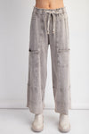 Any Direction Rolling Stone Mineral Washed Wide Leg Pants