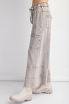 Any Direction Rolling Stone Mineral Washed Wide Leg Pants