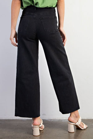 Absolutely Essential Black Wide Leg Pants