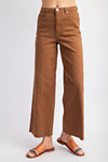 Absolutely Essential Coffee Wide Leg Pants