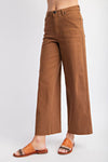 Absolutely Essential Coffee Wide Leg Pants