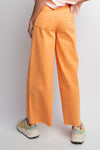 Absolutely Essential Tangerine Wide Leg Pants