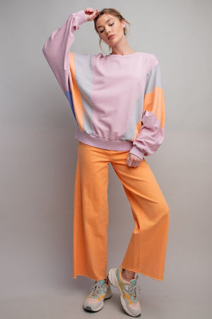 Absolutely Essential Tangerine Wide Leg Pants