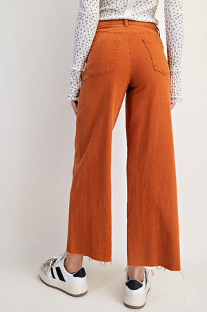 Absolutely Essential Brick Wide Leg Pants