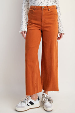 Absolutely Essential Brick Wide Leg Pants