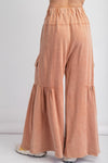 Captivating Moves Cinnamon Mineral Washed Terry Knit Pants