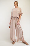 Fancy Flutters Mineral Washed Palazzo Pants