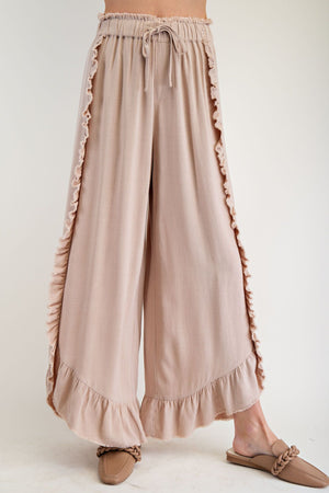 Fancy Flutters Mineral Washed Palazzo Pants
