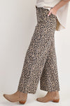 Running Wild Animal Print Wide Leg Pants