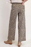 Running Wild Animal Print Wide Leg Pants