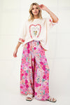 Sunshine In Bloom Palazzo Pants