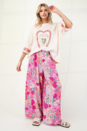 Sunshine In Bloom Palazzo Pants