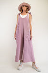 Daisy Delight Mauve Flower Patch Jumpsuit