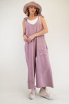 Daisy Delight Mauve Flower Patch Jumpsuit