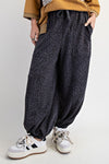 Wild Ease Animal Print Jogger Pants