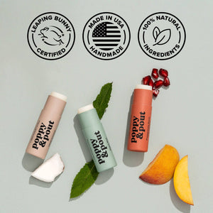 Sweet Mint Poppy & Pout Lip Balm