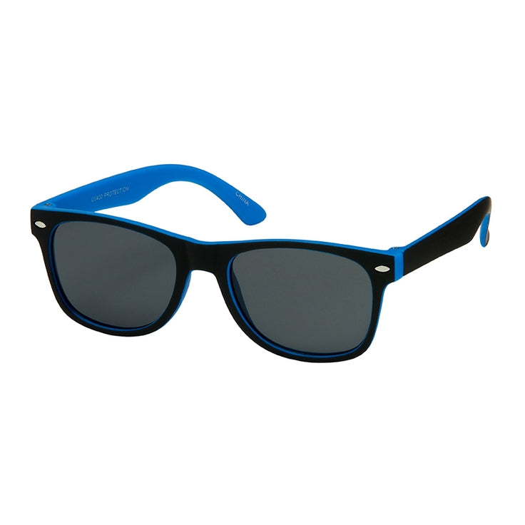 Blue Gem Kids 2-Tone Classic Sunglasses