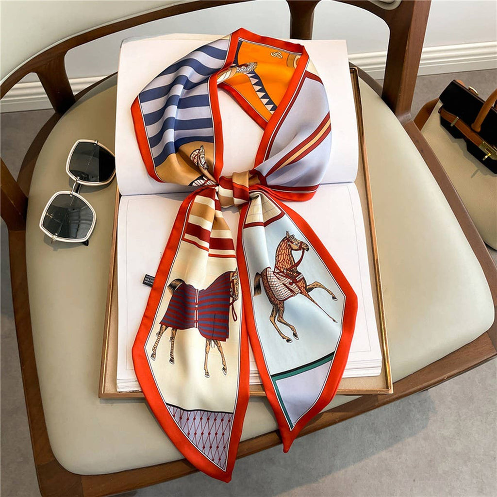 Equestrian Elegance Twilly Scarf