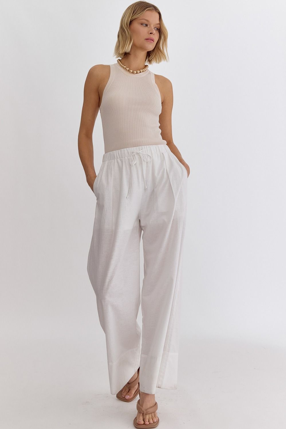 Ready To Go High-Waisted Wide Leg Pants