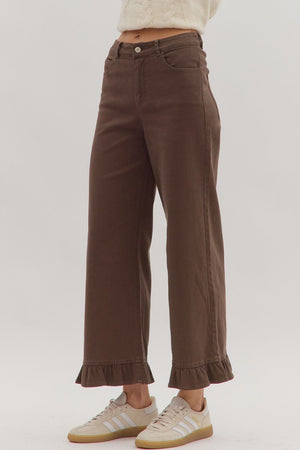 Sweetwater Ruffle Hem Pants