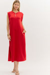 Still & Chic Jersey Midi Dress