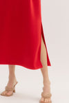Still & Chic Jersey Midi Dress