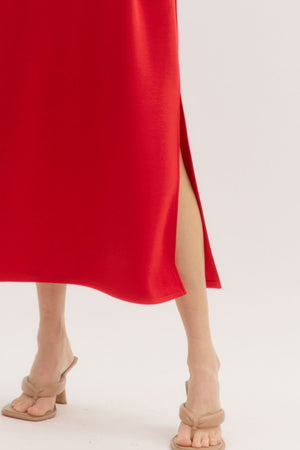 Still & Chic Jersey Midi Dress