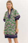Paisley Poise Floral Print Dress
