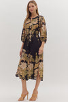 Autumn Sonata Midi Dress