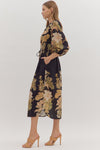 Autumn Sonata Midi Dress