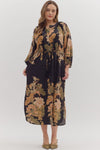 Autumn Sonata Midi Dress