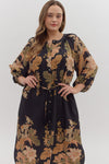 Autumn Sonata Midi Dress
