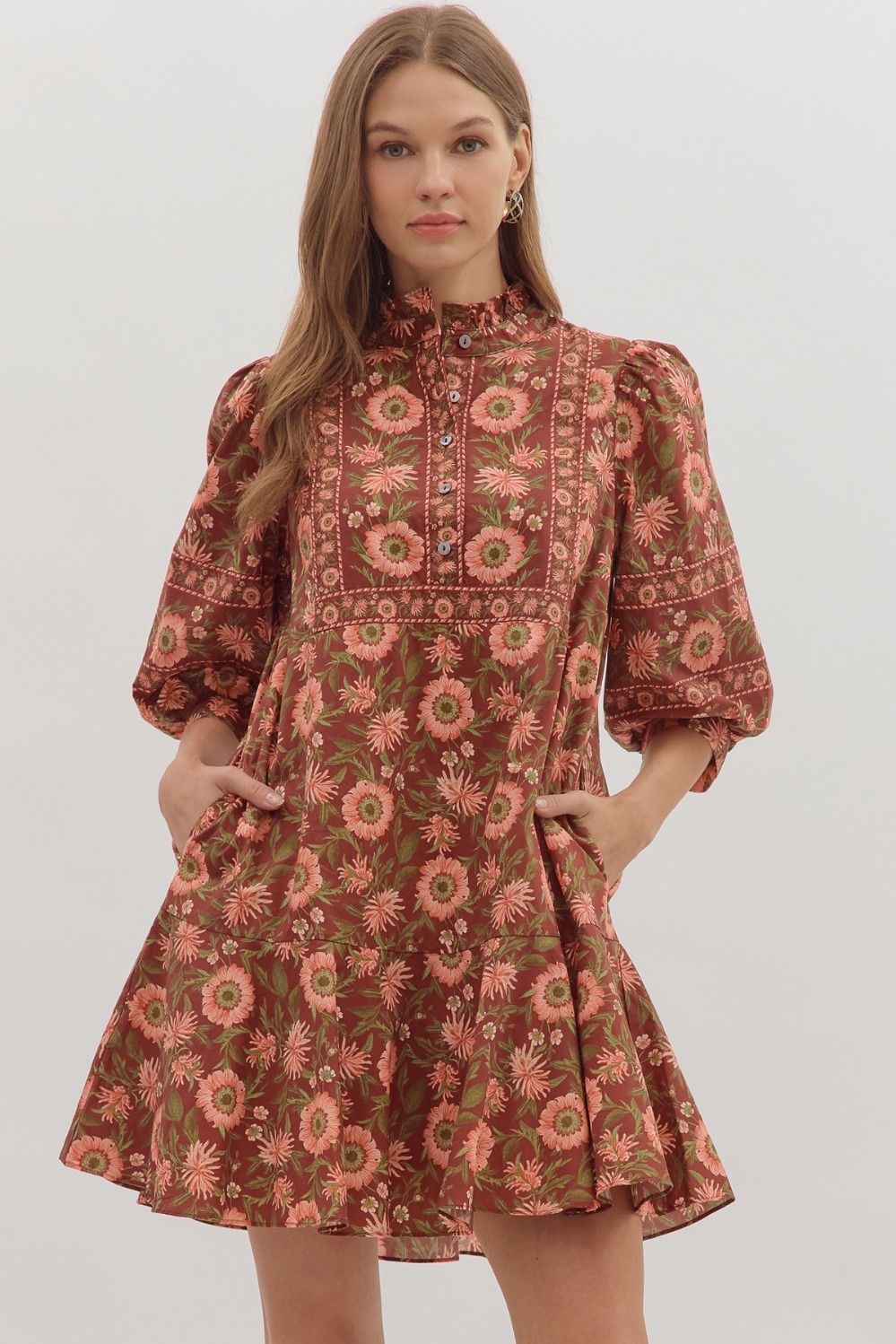 Blossom Grove Floral Dress