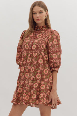 Blossom Grove Floral Dress