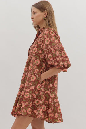 Blossom Grove Floral Dress