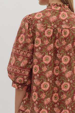 Blossom Grove Floral Dress
