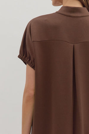 Harbor Lane Espresso Midi Dress